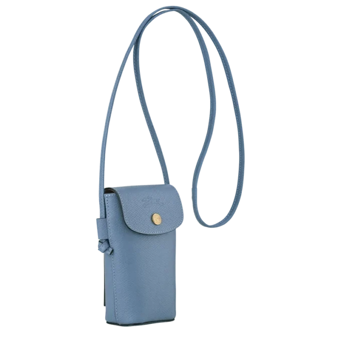 Funda para teléfono épure con cordón de cuero