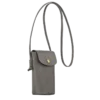Funda para teléfono épure con cordón de cuero