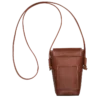 Funda para teléfono épure con cordón de cuero