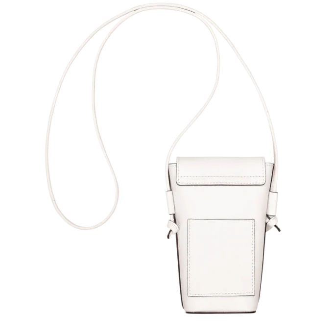 Funda para teléfono épure con cordón de cuero