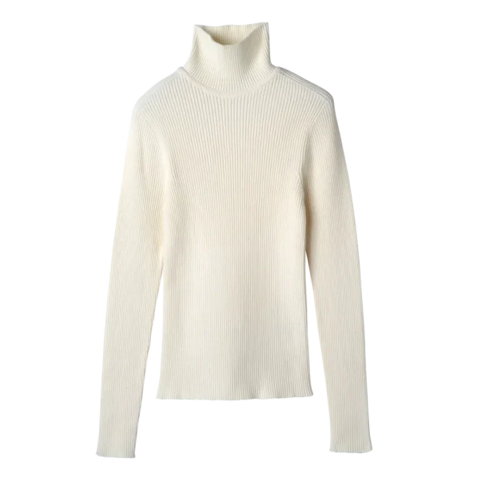 Jersey ajustado de cuello alto