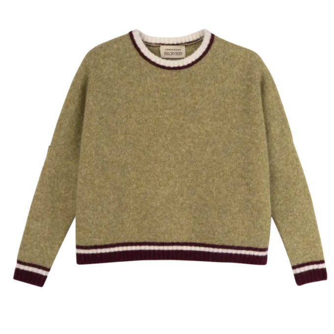 Jersey de cuello redondo