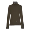 Jersey fino de cuello alto