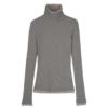 Jersey fino de cuello alto