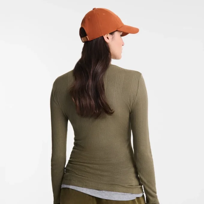Jersey fino de cuello alto