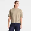 Lino – Cuero Top corto de cuero