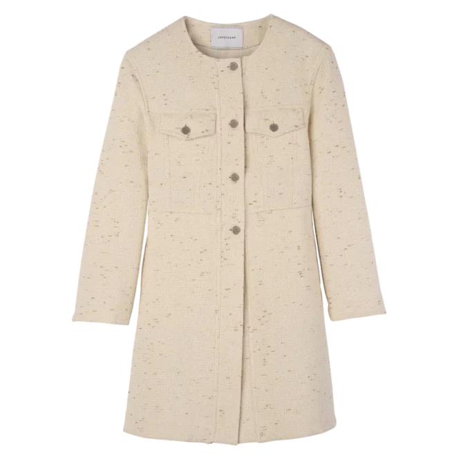 Marfil – Abrigo de tweed