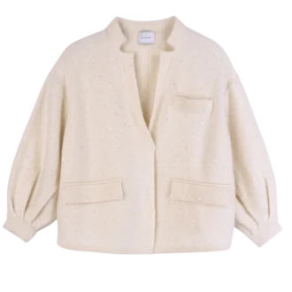 Marfil – Chaqueta kimono de punto