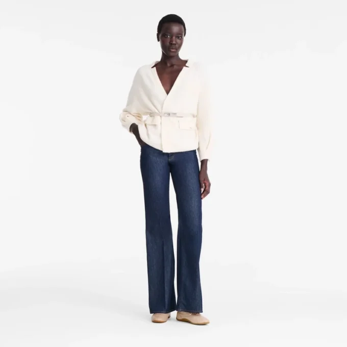 Marfil – Chaqueta kimono de punto