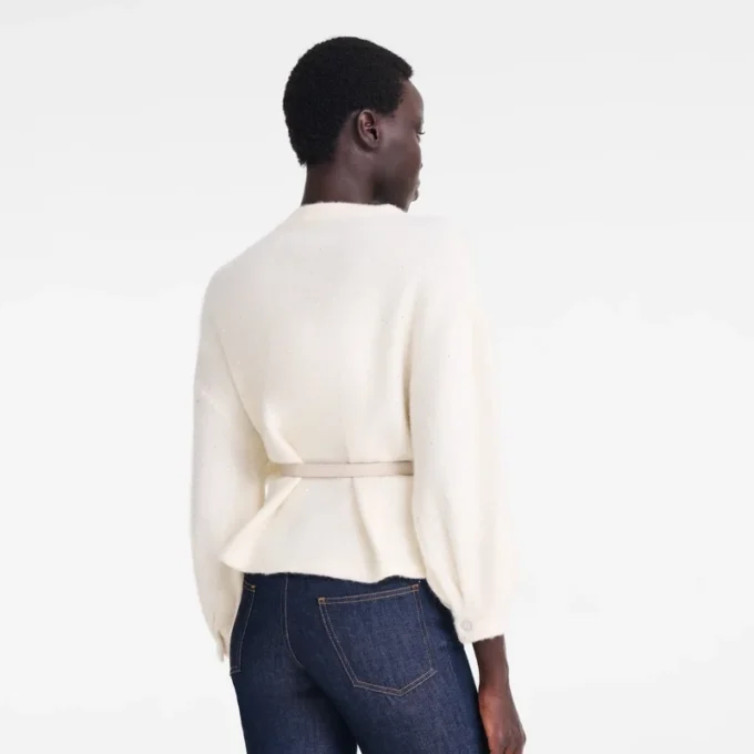 Marfil – Chaqueta kimono de punto