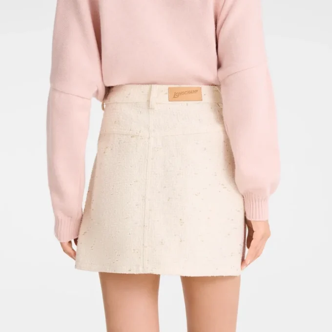 Marfil – Falda de tweed