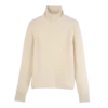 Marfil – Jersey de cuello alto de punto
