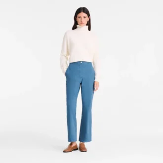 Marfil – Jersey de cuello alto de punto