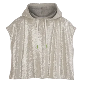 Marfil – Sudadera con lentejuelas