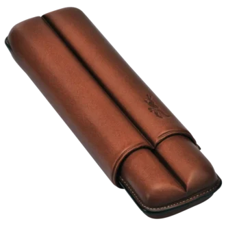 Marrón – Estuche de cuero para puros
