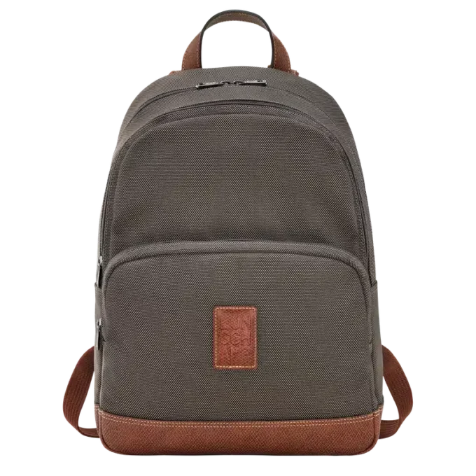 Marrón – Mochila Boxford de lona reciclada