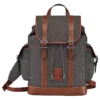 Marrón – Mochila Boxford de lona reciclada