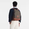 Marrón – Mochila Boxford de lona reciclada