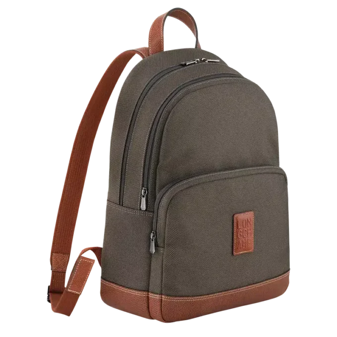 Marrón – Mochila Boxford de lona reciclada
