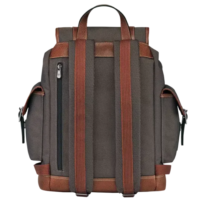 Marrón – Mochila Boxford de lona reciclada