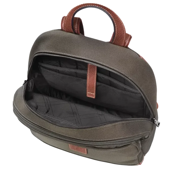 Marrón – Mochila Boxford de lona reciclada