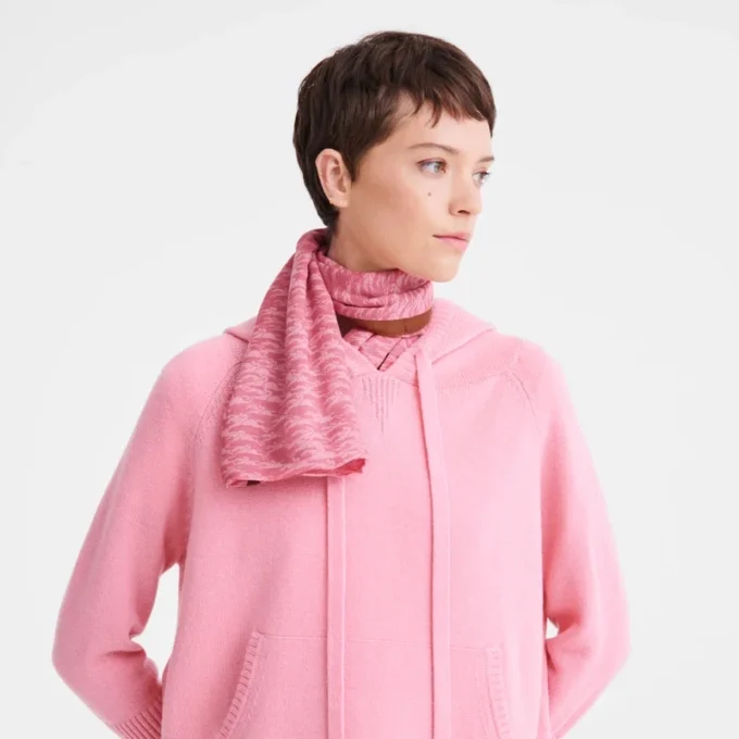 Marshmallow – Estampado de caballos Bufanda Chevaux