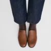 Ámbar – Mocasín Au Sultan de piel
