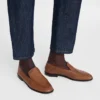 Ámbar – Mocasín Au Sultan de piel