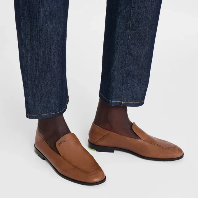 Ámbar – Mocasín Au Sultan de piel