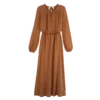 Ámbar – Vestido largo de jersey crepé