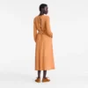 Ámbar – Vestido largo de jersey crepé