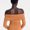 Ámbar – Vestido largo de jersey crepé