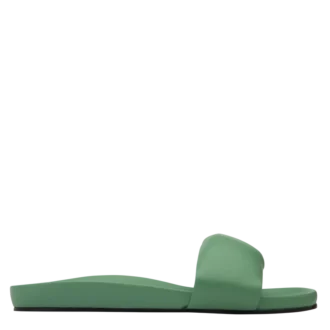 Mint – Mules Roseau de cuero