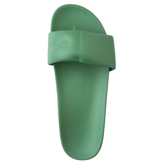 Mint – Mules Roseau de cuero
