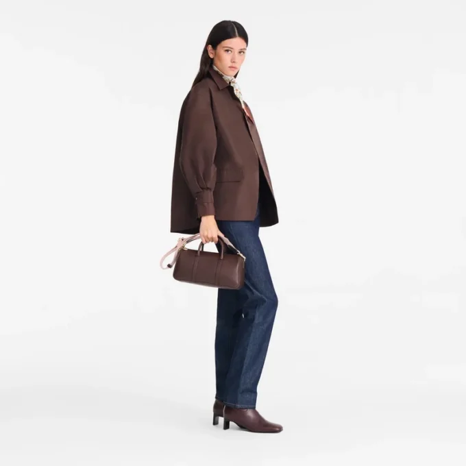 Mocha – Bolso de mano Daylong M de piel