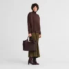 Mocha – Bolso tote Le Smart de piel