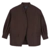 Mocha – Chaqueta kimono de tafetán técnico