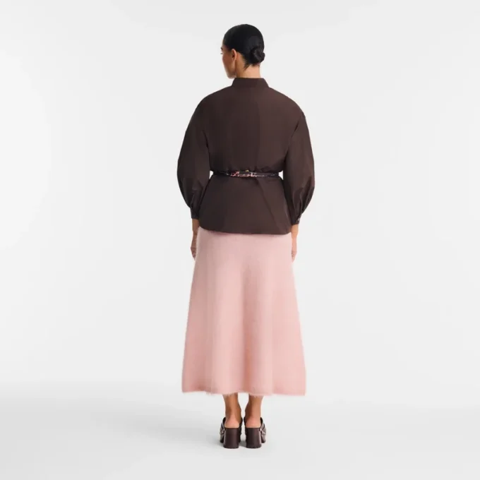 Mocha – Chaqueta kimono de tafetán técnico