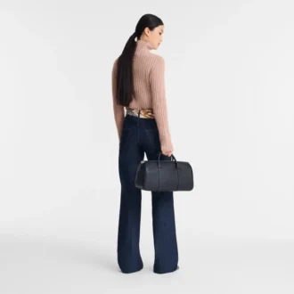 Negro – Bolso Daylong L de piel