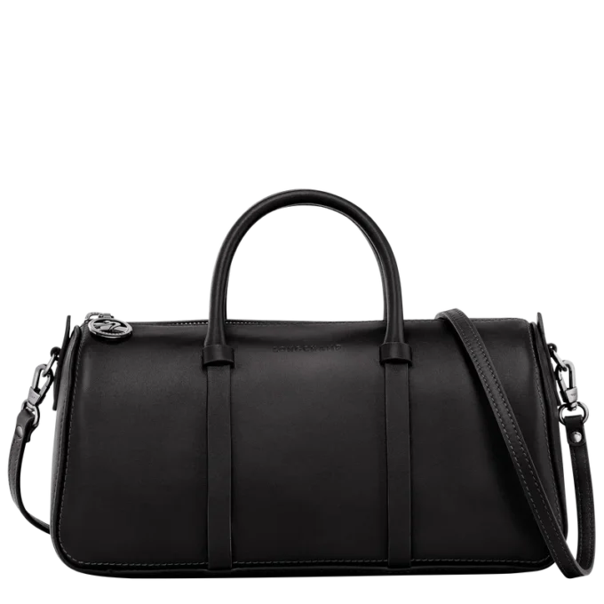 Negro – Bolso de mano Daylong M de piel