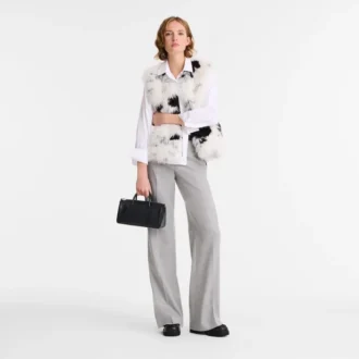 Negro – Bolso de mano Daylong M de piel