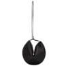 Negro – Bolso de mano Le Roseau de piel