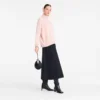 Negro – Bolso de mano Le Roseau de piel