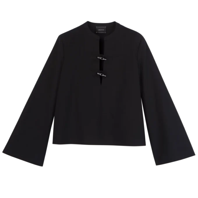 Negro – Camisa de popelín