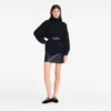 Negro – Chaqueta kimono de punto