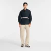 Negro – Chaqueta kimono de tafetán técnico