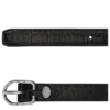Negro – Cinturón de piel para mujer