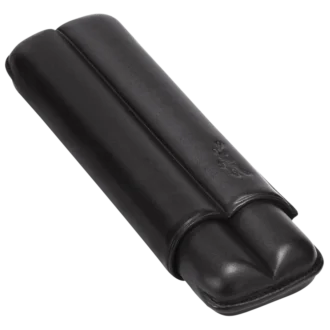 Negro – Estuche de cuero para puros