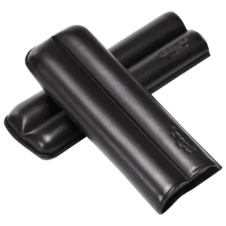 Negro – Estuche de cuero para puros