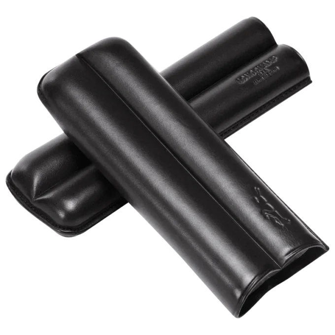 Negro – Estuche de cuero para puros